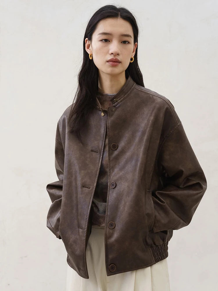 VILZSTUDIOS Vintage Leather Jacket