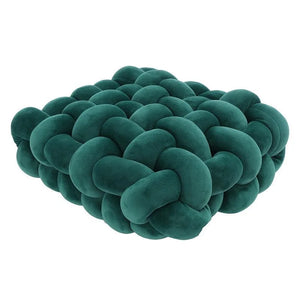 VILZSTUDIOS Handmade Knitted Square Cushion