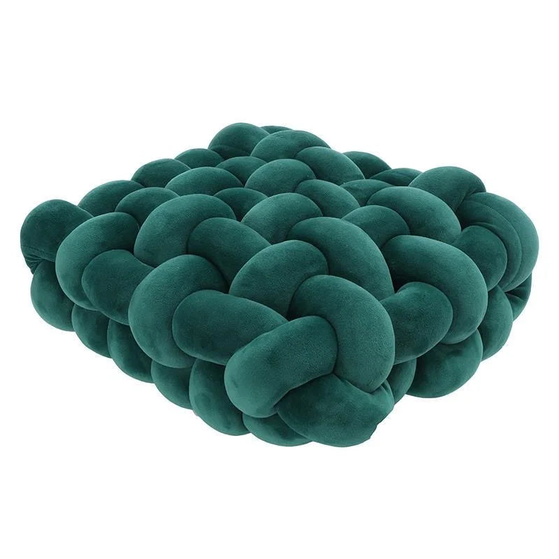 VILZSTUDIOS Handmade Knitted Square Cushion