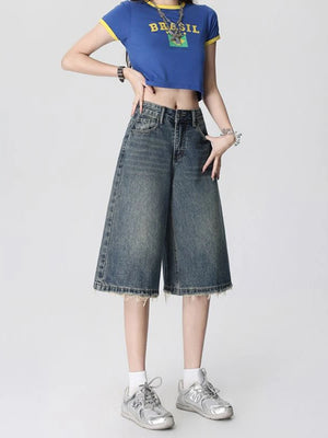 VILZSTUDIOS High Waist Retro Wide Leg Jeans