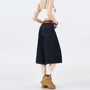 VILZSTUDIOS Luxury Loose Denim Straight Leg Jeans