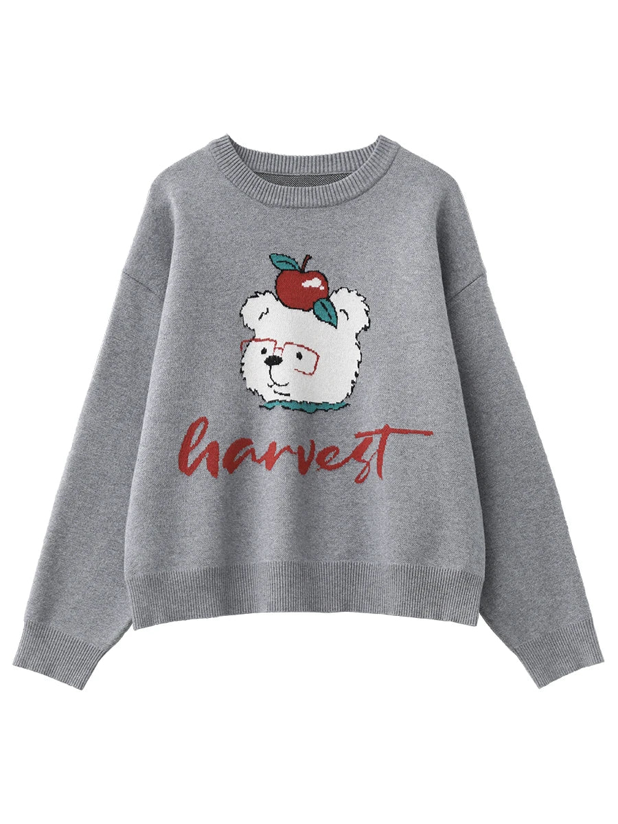 VILZSTUDIOS Cozy Cute Bear Sweater