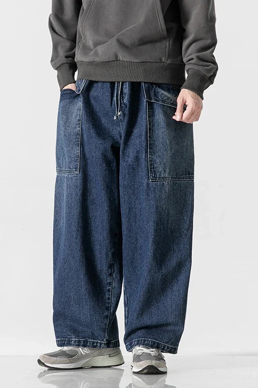 Lockere Jeans aus weichem Boy-Denim