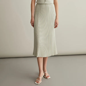VILZSTUDIOS Elegant High Quality Merino Wool Skirt
