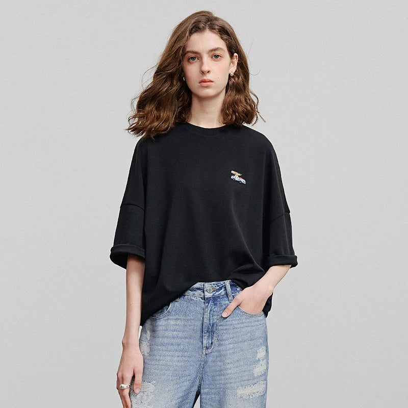 VILZSTUDIOS Stylish Short Sleeve Women's T-Shirt