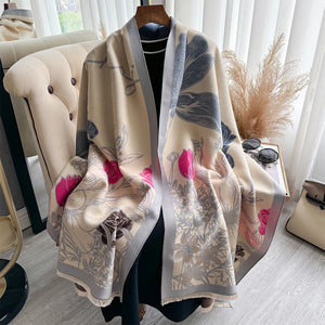 VILZSTUDIOS Luxurious Two-Sided Cashmere Scarf