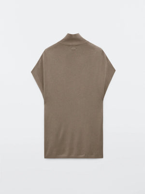 VILZSTUDIOS Flowy Sleeveless Knit Sweater