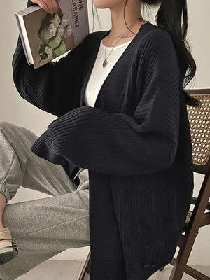 VILZSTUDIOS Warm Oversized Knit Cardigan