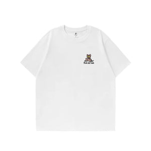 VILZSTUDIOS American Street Graffiti Print Oversized T-Shirt