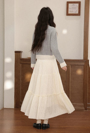 VILZSTUDIOS Chic Woolen Knitted Cardigan