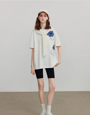 VILZSTUDIOS Stylish Short Sleeve Casual T-Shirt