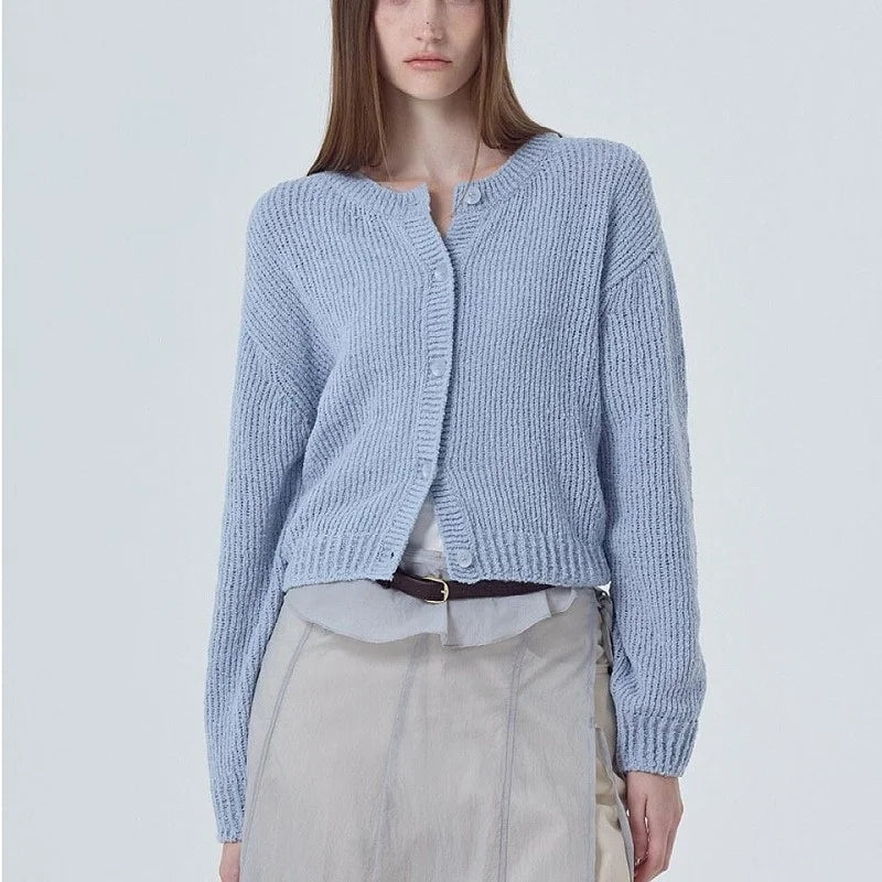 VILZSTUDIOS Stylish Comfortable Button-Up Cardigan