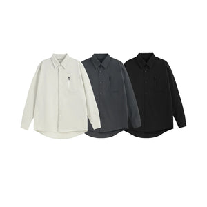 VILZSTUDIOS Solid Minimalist Outdoor Sports Long T-Shirt