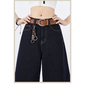 VILZSTUDIOS Luxury Loose Denim Straight Leg Jeans