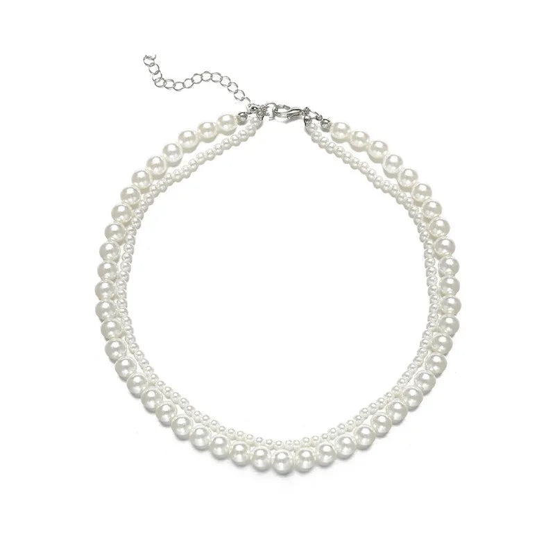 VILZSTUDIOS Elegant Pearl Beaded Necklace