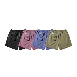 VILZSTUDIOS Trendy Detachable Utility Pocket Cargo Shorts
