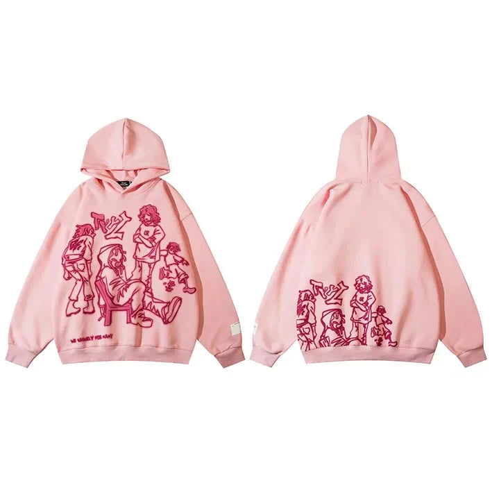 VILZSTUDIOS Youth Life Barbie Core Hoodie