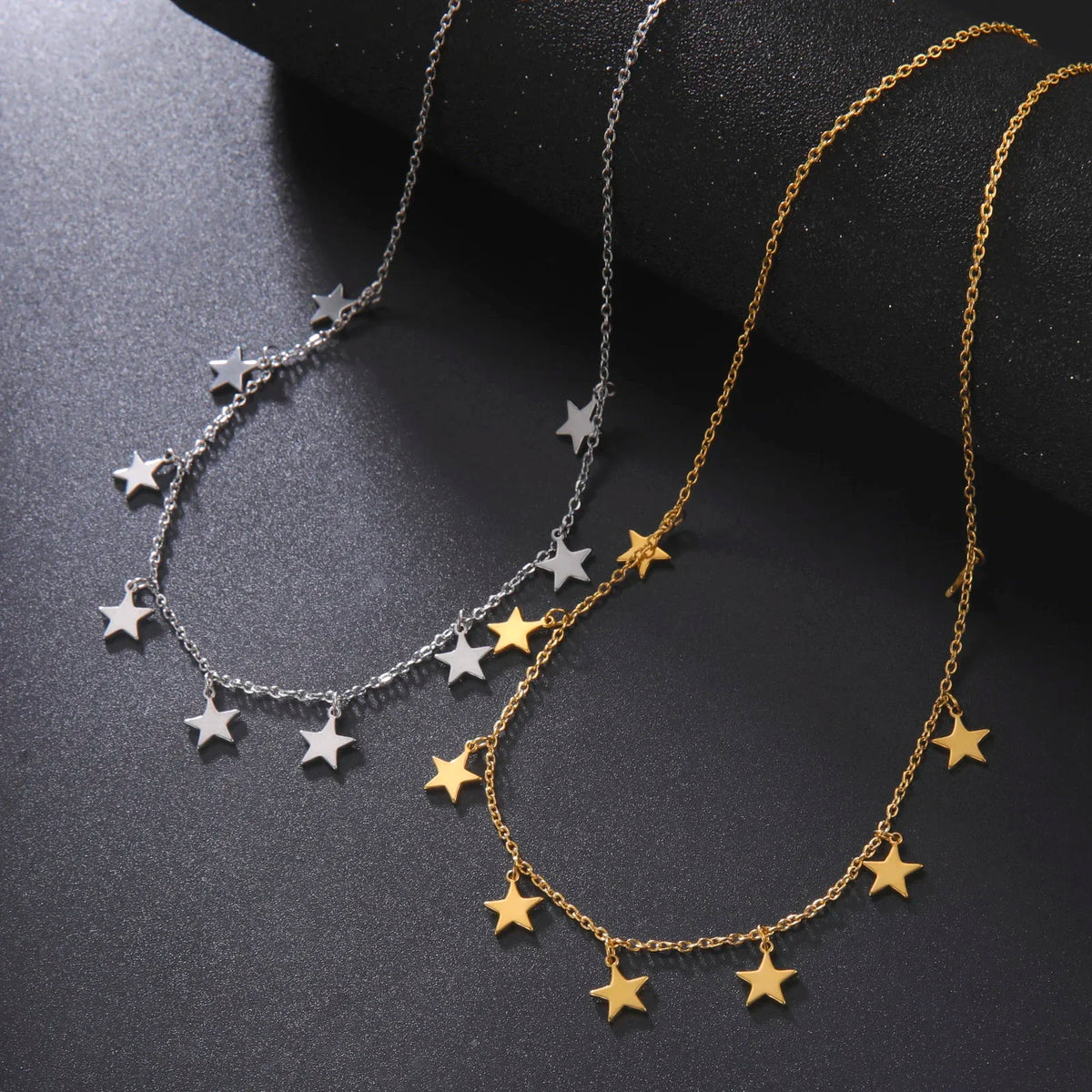 VILZSTUDIOS Moon & Star Pendant Necklace