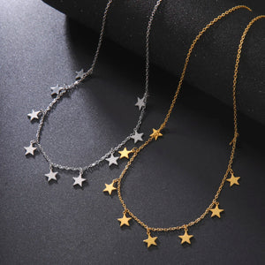 VILZSTUDIOS Moon & Star Pendant Necklace