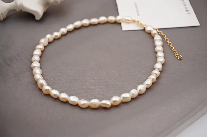 VILZSTUDIOS Small Pearl Beaded Strand Necklaces