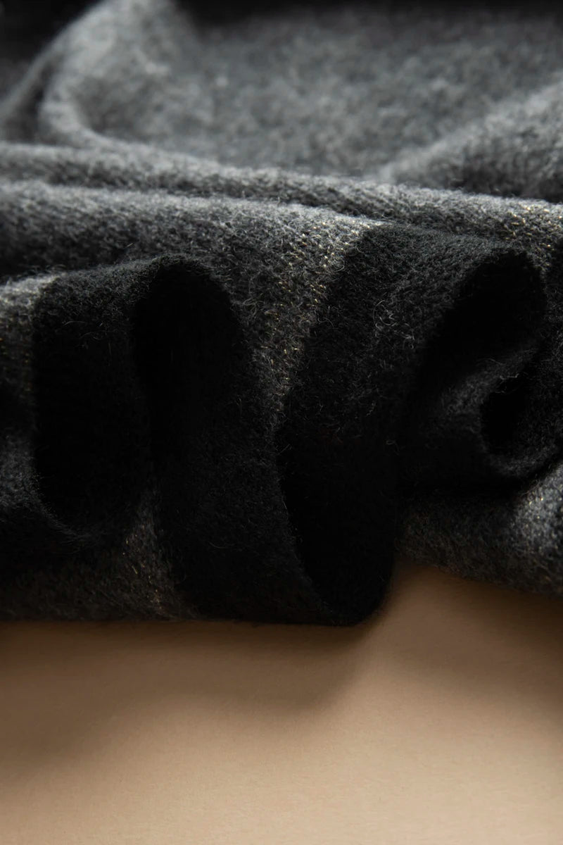 VILZSTUDIOS A-class High-quality 100% Cashmere New Cashmere Scarf 100% Knitted Warm Neck-Protecting High-end Fashion Wild Color in Winter.