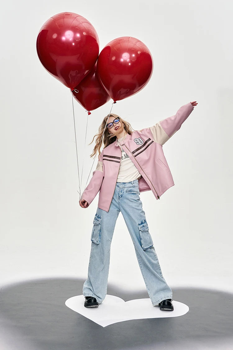 VILZSTUDIOS Sporty Leather Jacket