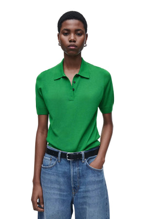 VILZSTUDIOS Stylish Wool Blend Polo T-Shirt