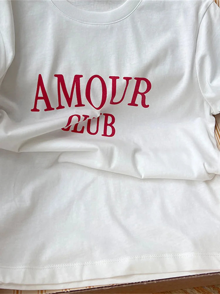 VILZSTUDIOS Amour Club White T-Shirt