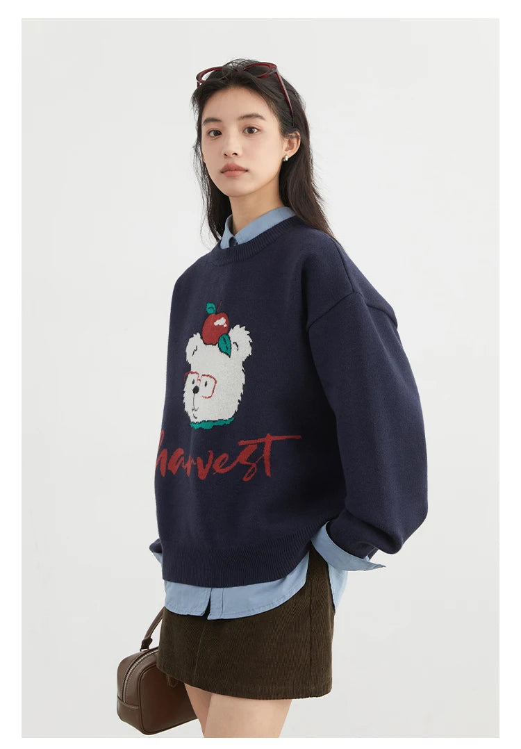 VILZSTUDIOS Cozy Cute Bear Sweater