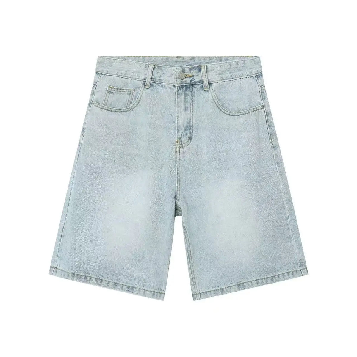 VILZSTUDIOS Summer Denim Shorts Solid Color Shorts