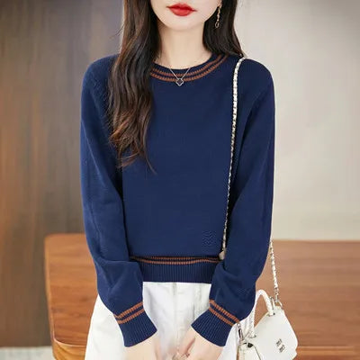 VILZSTUDIOS Cozy Knitted Cotton Sweater