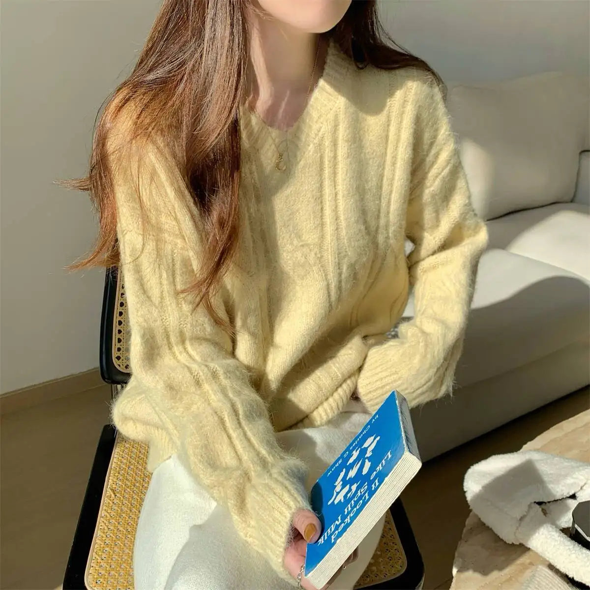 VILZSTUDIOS Cozy Oversized Festive Sweater