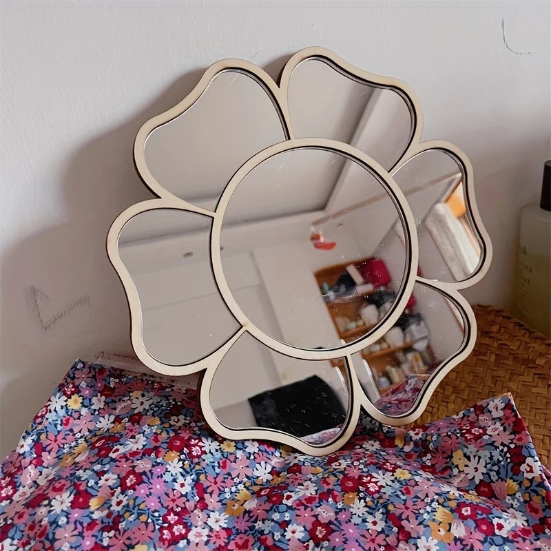VILZSTUDIOS Nordic Style Small Daisy Wall Mirror
