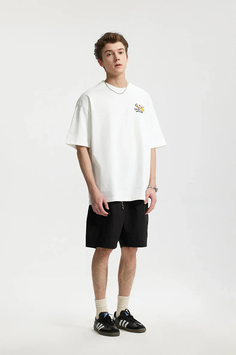 VILZSTUDIOS Mountain Series Heavyweight Printed Outdoor T-Shirt