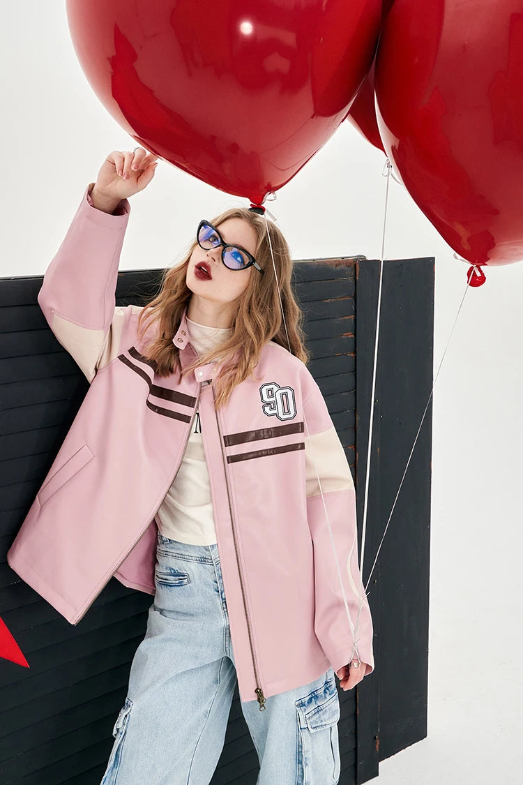 VILZSTUDIOS Sporty Leather Jacket