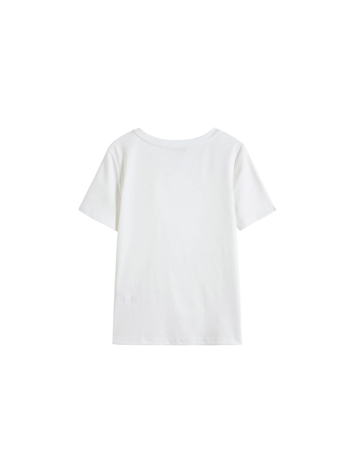 VILZSTUDIOS Asymmetrical Knot Petite Slim T-Shirt