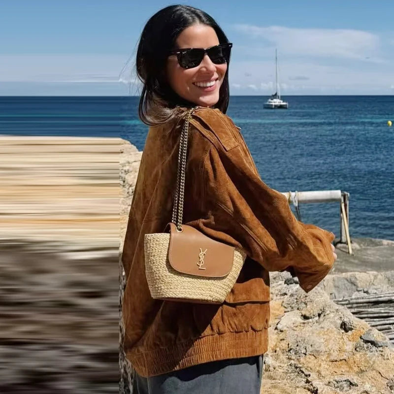 VILZSTUDIOS Casual Suede Jacket