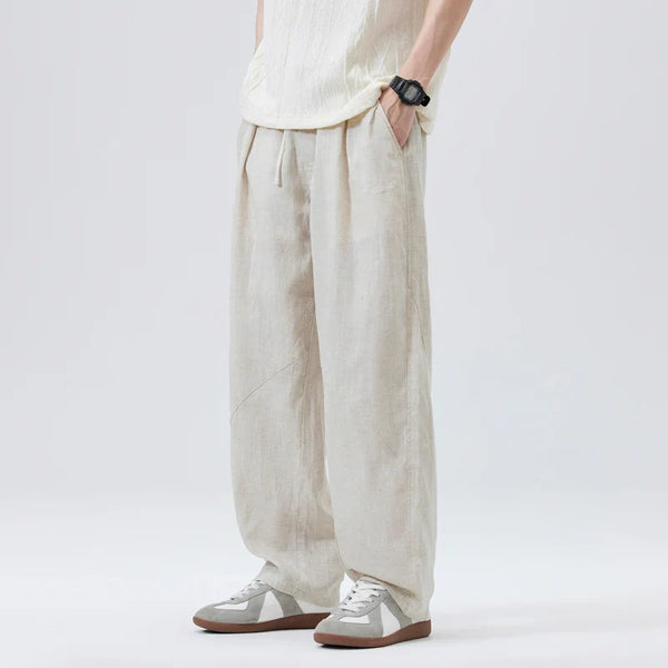 Breathable Lightweight Loose Straight Leg Pants