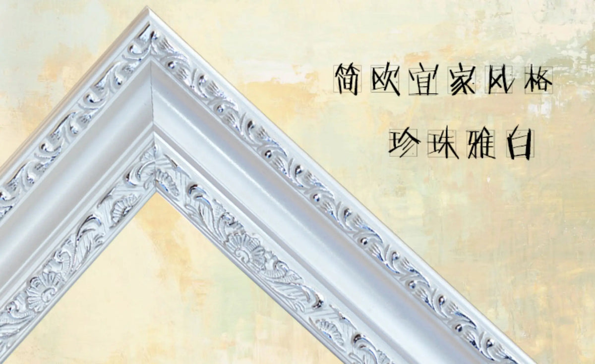 VILZSTUDIOS Carved full-length dressing mirror home decor items whole body mirror large full size accesorios para cuarto interior furniture