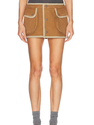 VILZSTUDIOS Y2K Color Collision Double Layer Jeans