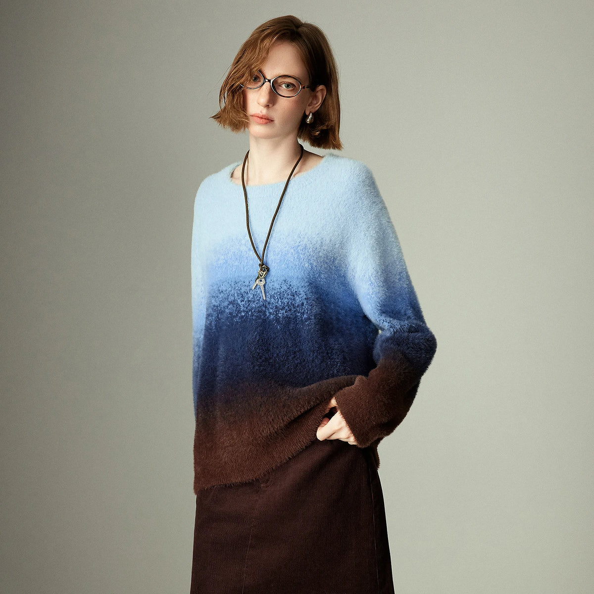 VILZSTUDIOS Warm Gradient Loose Sweater