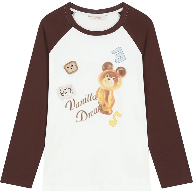 VILZSTUDIOS Basic Raglan Long Sleeve Top