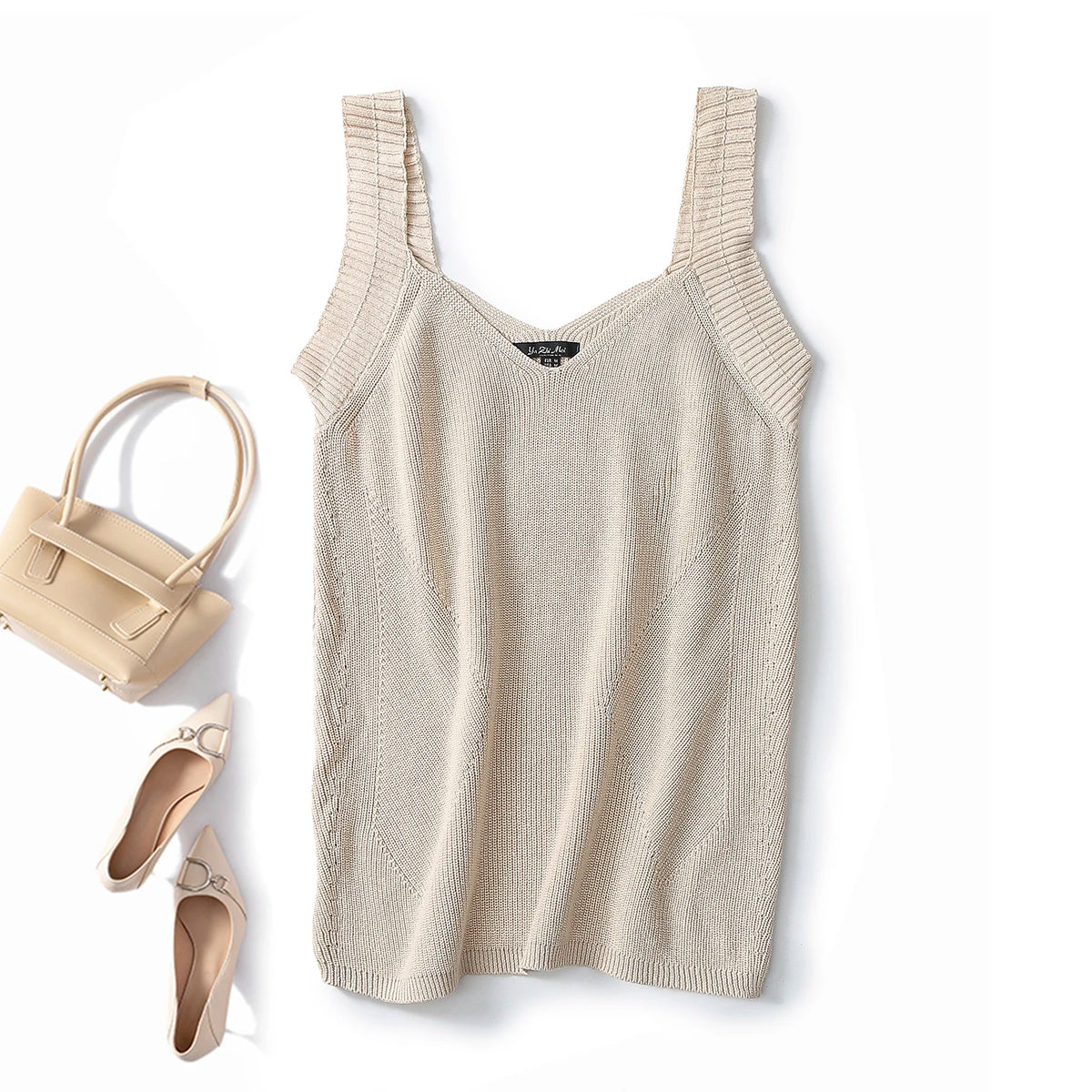 VILZSTUDIOS Casual Knit Tank Top