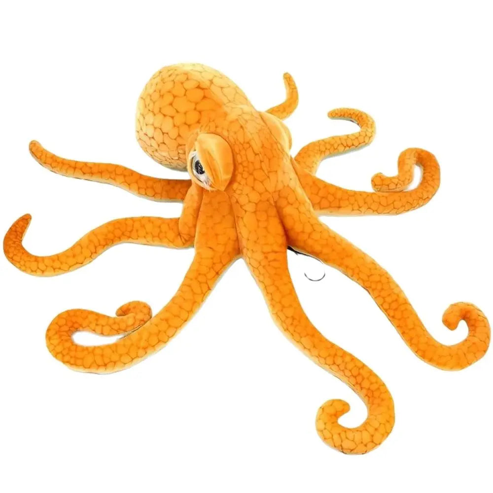 VILZSTUDIOS Realistic Large Octopus Plush Cushion