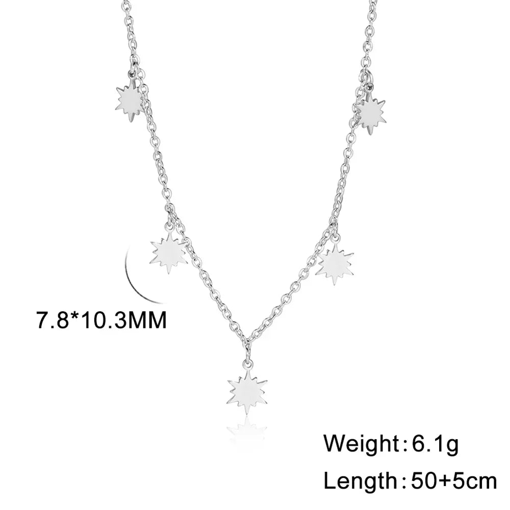 VILZSTUDIOS Moon & Star Pendant Necklace