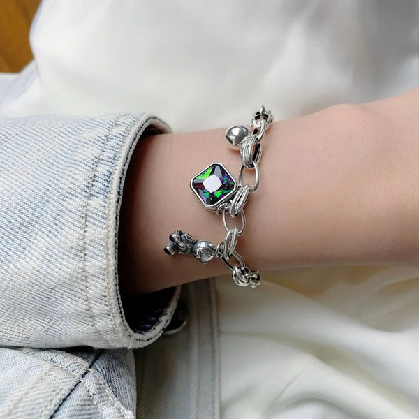 Lucky Bear Geometric Punk Bracelet