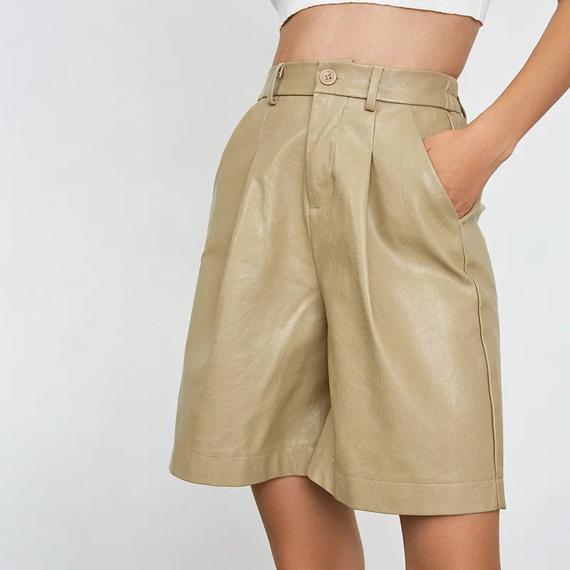 VILZSTUDIOS High Quality Wide Leg Faux Shorts