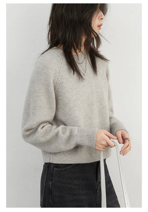 VILZSTUDIOS Basic Loose Knitted Sweater