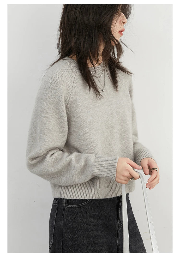 VILZSTUDIOS Basic Loose Knitted Sweater