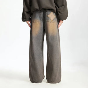 VILZSTUDIOS Vintage Ripped Grunge Jeans